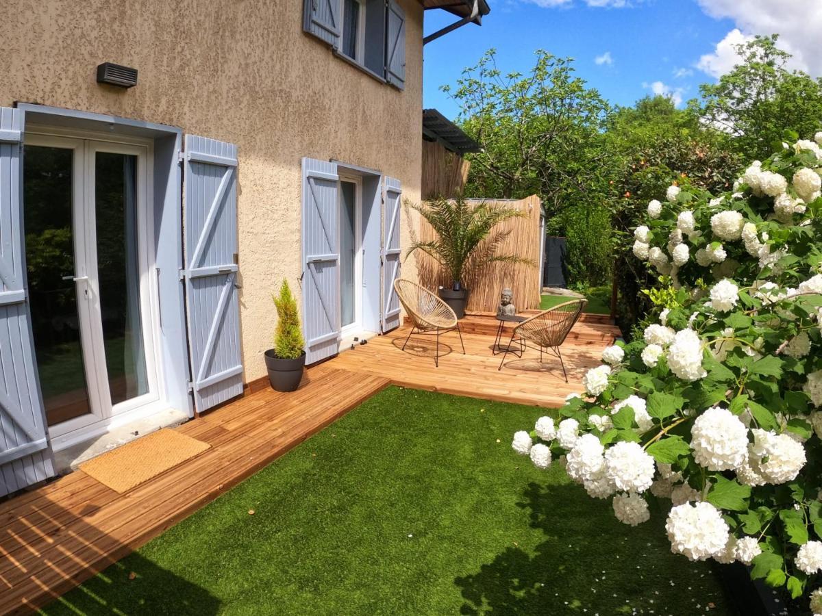 Refuge Des Myosotis - Proche Chambery - Jardin - Calme - Cosy Apartment Barberaz Exterior foto