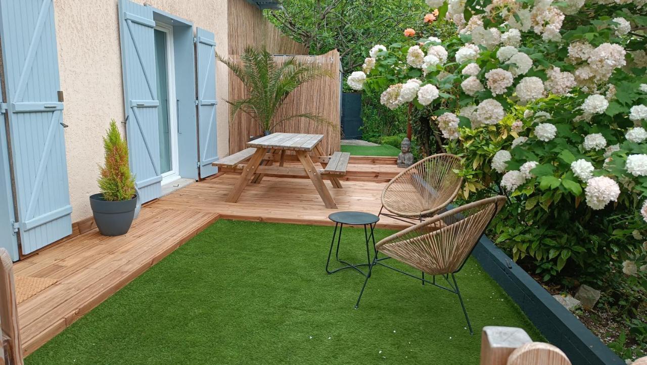 Refuge Des Myosotis - Proche Chambery - Jardin - Calme - Cosy Apartment Barberaz Exterior foto